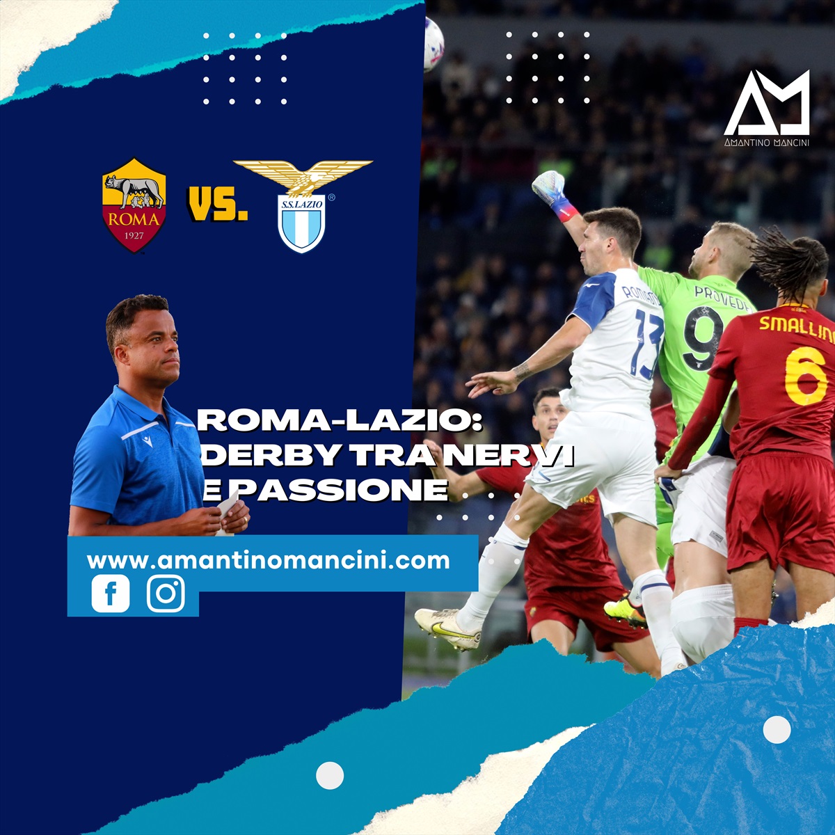 Roma-Lazio: derby tra nervi e passione