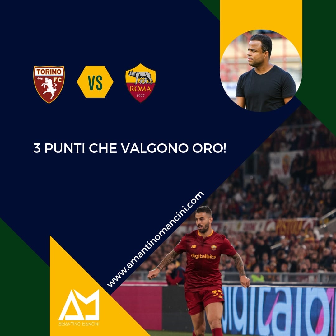 Roma, tre punti che valgono oro