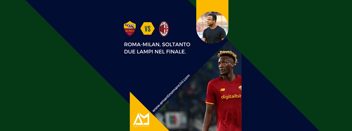 Amantino Mancini - Roma-Milan, soltanto due lampi nel finale