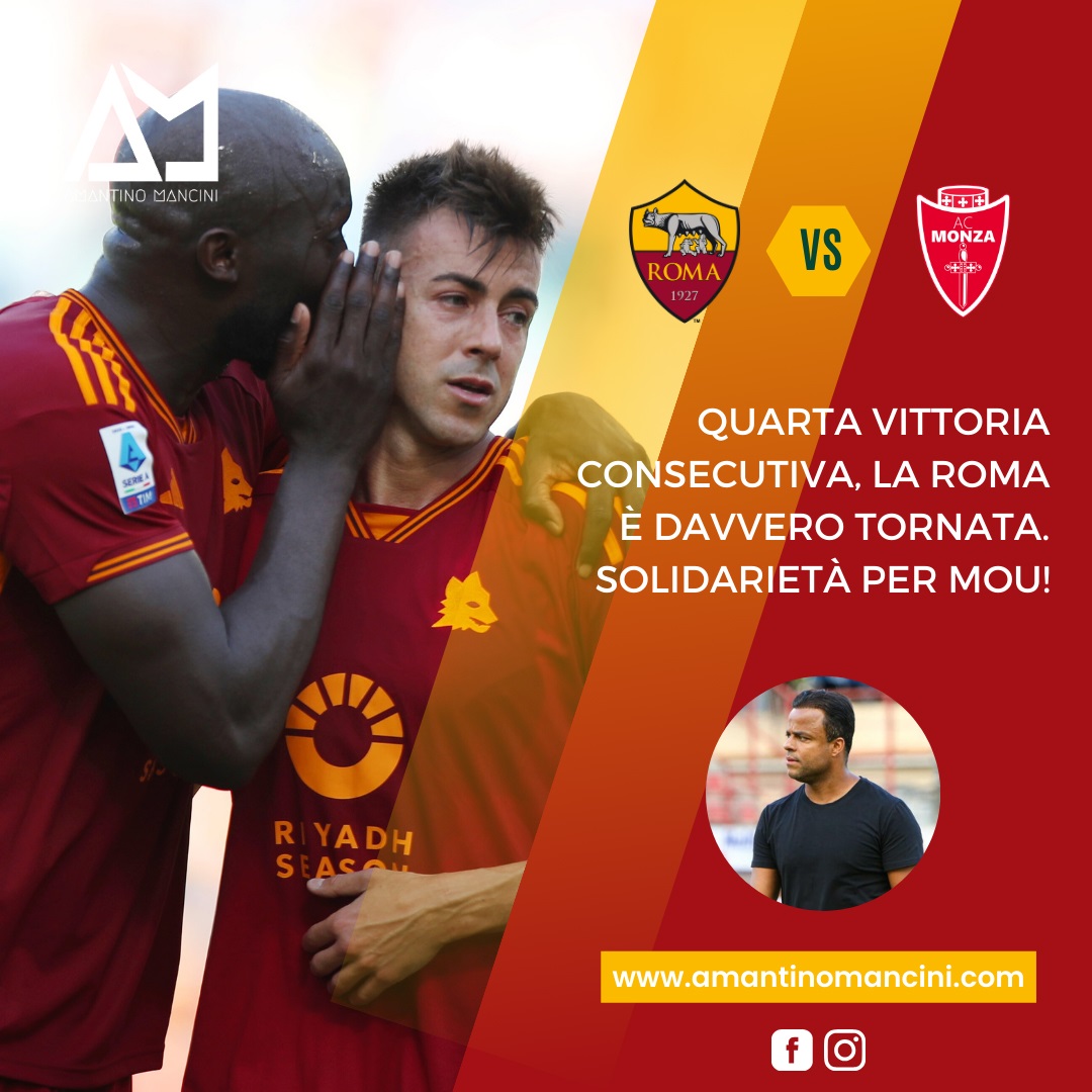 Quarta vittoria consecutiva, la Roma è davvero tornata