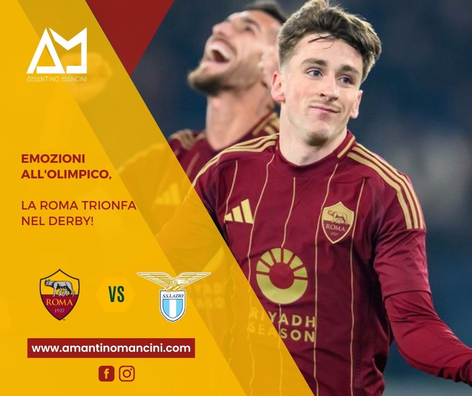 Emozioni all'Olimpico, la Roma trionfa nel derby!