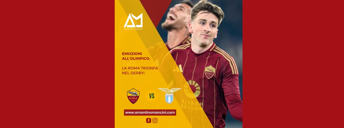 Emozioni all'Olimpico, la Roma trionfa nel derby!